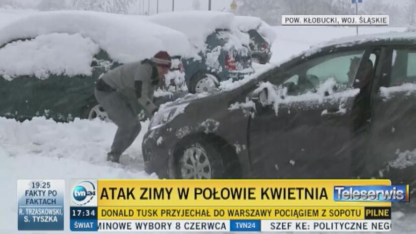 Zima zaatakowała Polskę w kwietniu