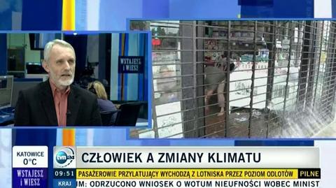 Zmiana klimatu na Ziemi. Północ się ochładza, południe - ociepla (TVN24)