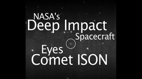 Zobacz pierwsze zdjęcia komety ISON (NASA)