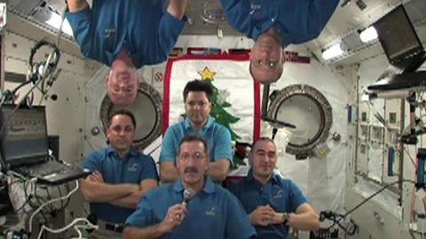 Życzenia kosmonautów z Międzynarodowej Stacji Kosmicznej/NASA