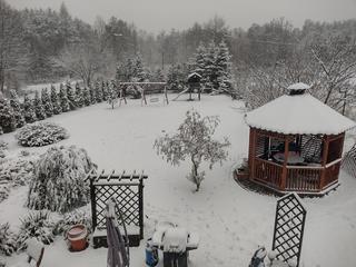 Śnieg w Starachowicach