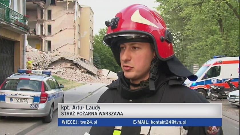 Akcja strażaków na Kawęczyńskiej