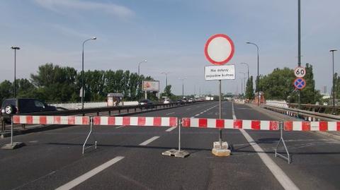Drogowcy zamknęli Most Łazienkowski