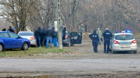 Akcja policji na Płochocińskiej