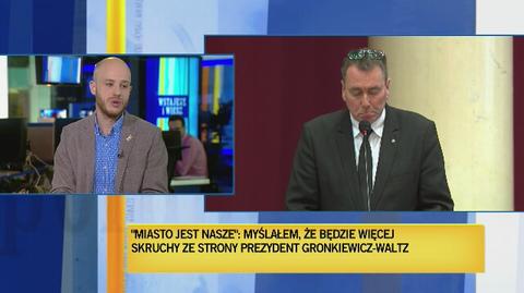 Jan Śpiewak był gościem TVN24