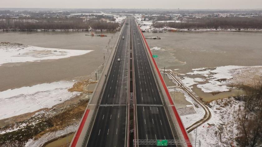 Nowy most na Południowej Obwodnicy Warszawy
