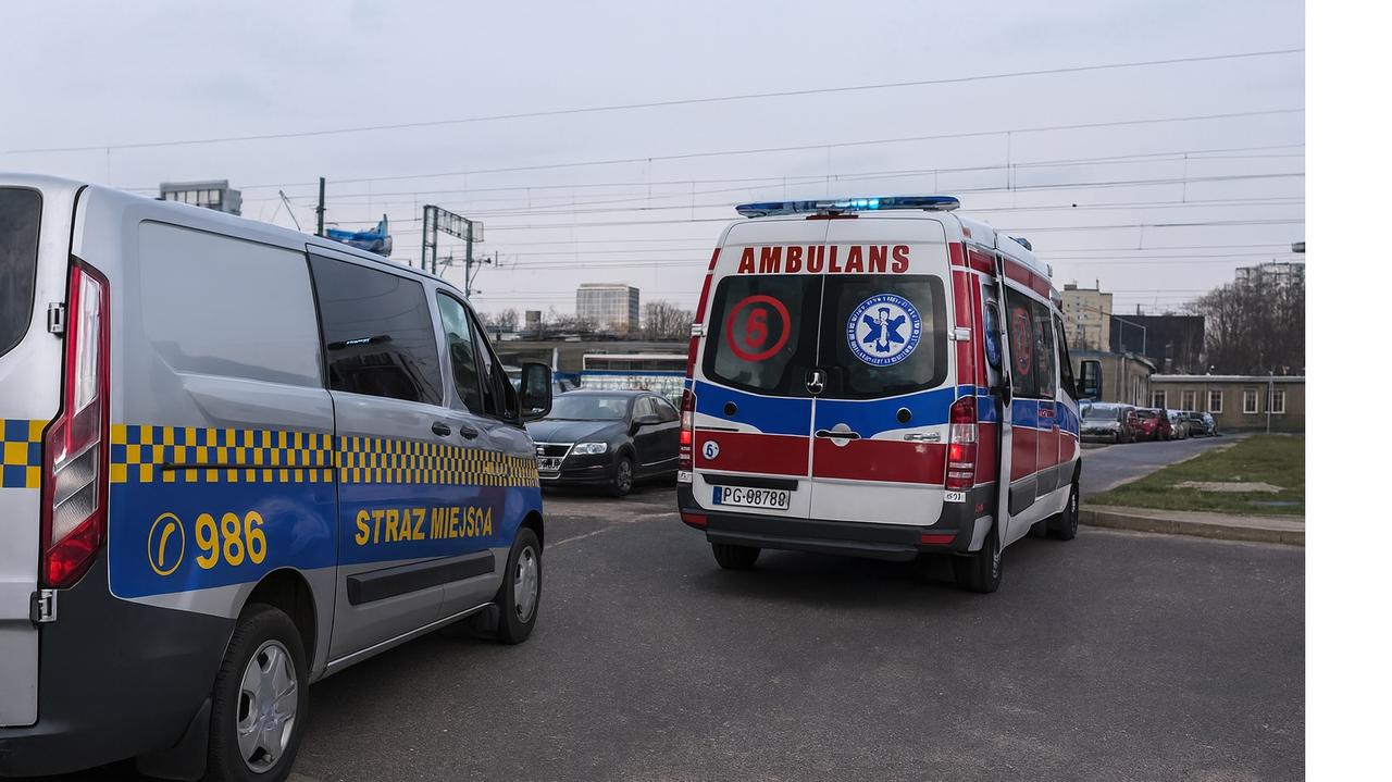 Leżała na dworcu, miała pięć promili