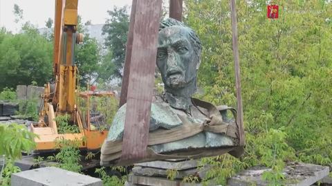 Pomnik Feliksa Dzierżyńskiego trafił do muzeum