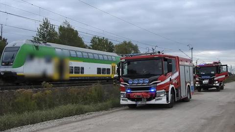 Śmiertelne potrącenie przez pociąg w miejscowości Nowa Iwiczna