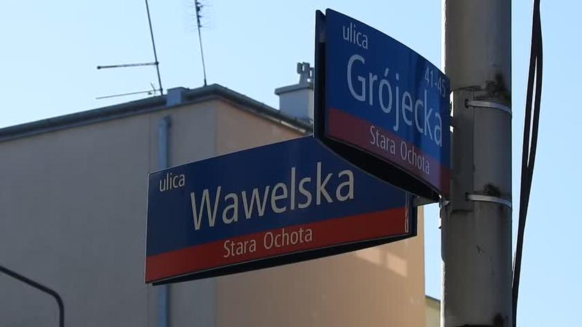 Na skrzyżowaniu Grójeckiej i Wawelskiej zapada się przejazd przez tory tramwajowe
