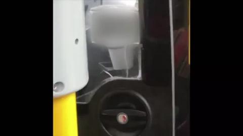 Nagranie kierowcy autobusu miejskiego
