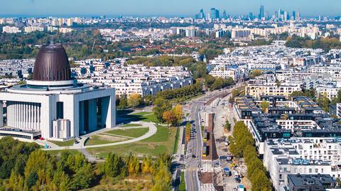 Tramwaj pomiarowy skręcił w Belwederską