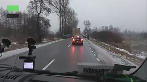 Wypadek między Piasecznem i Górą Kalwarią