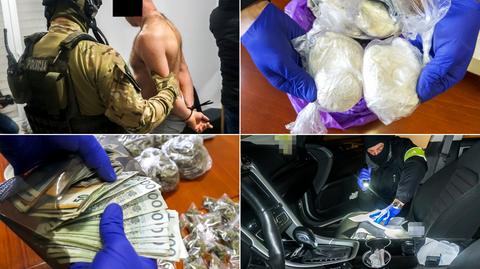 Policjanci zatrzymali podejrzanych o handel narkotykami