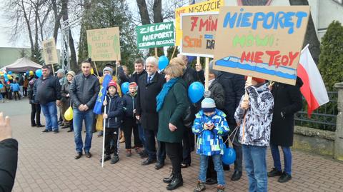 Protest w Wieliszewie