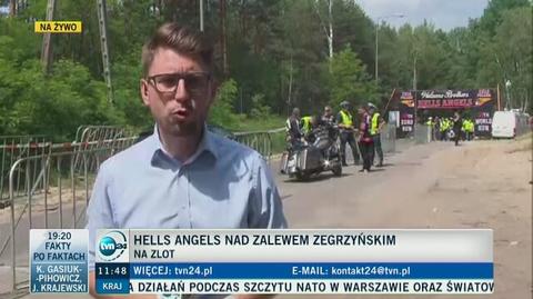 Hells Angels nad Zalewem Zegrzyńskim
