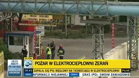 Pożar elektrociepłowni na Żeraniu