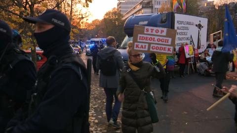Czwartkowy protest przed Sejmem 