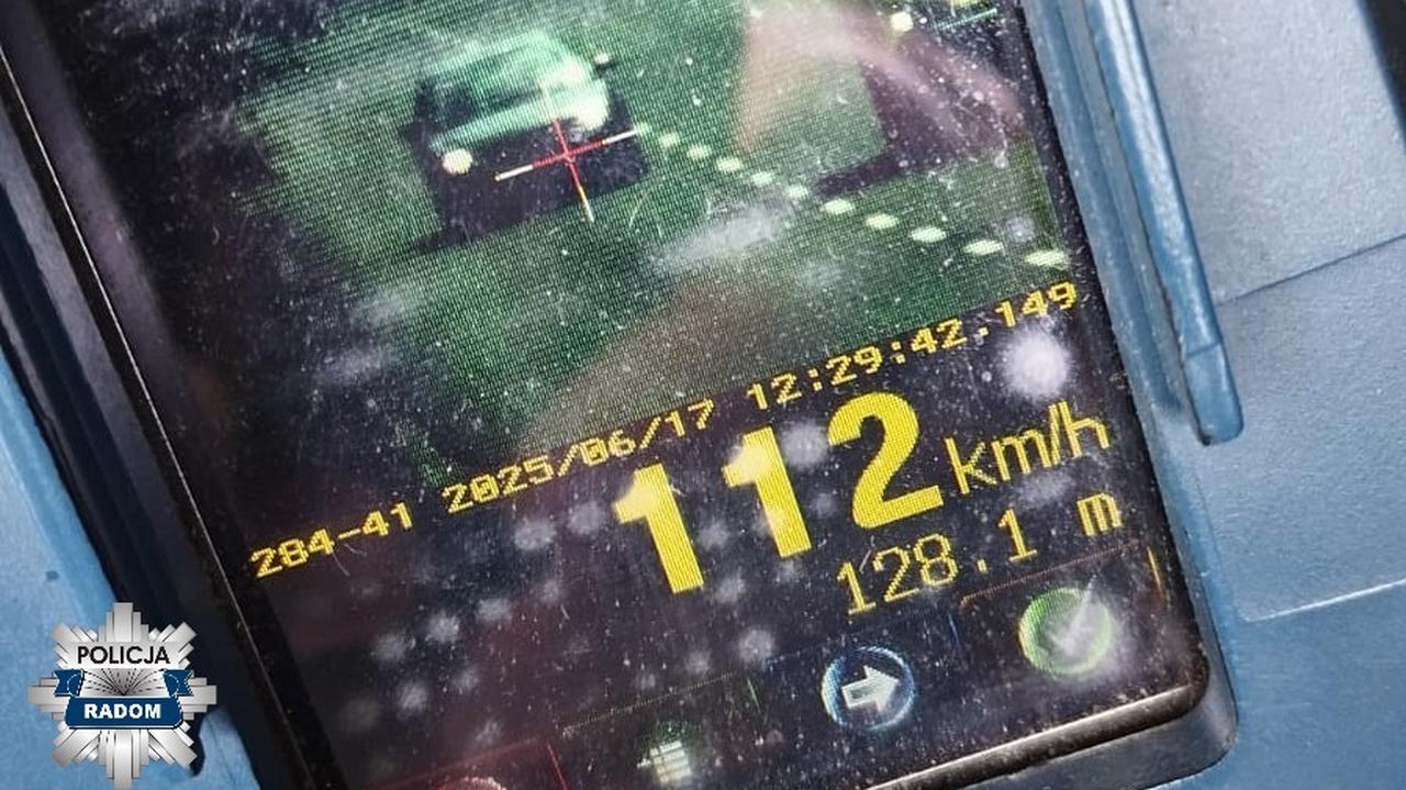 Przekroczył prędkość, był pijany i wiózł kilkuletnie dziecko