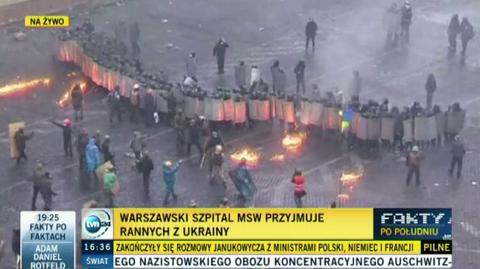 Ukraińcy trafiają do warszawskiego szpitala