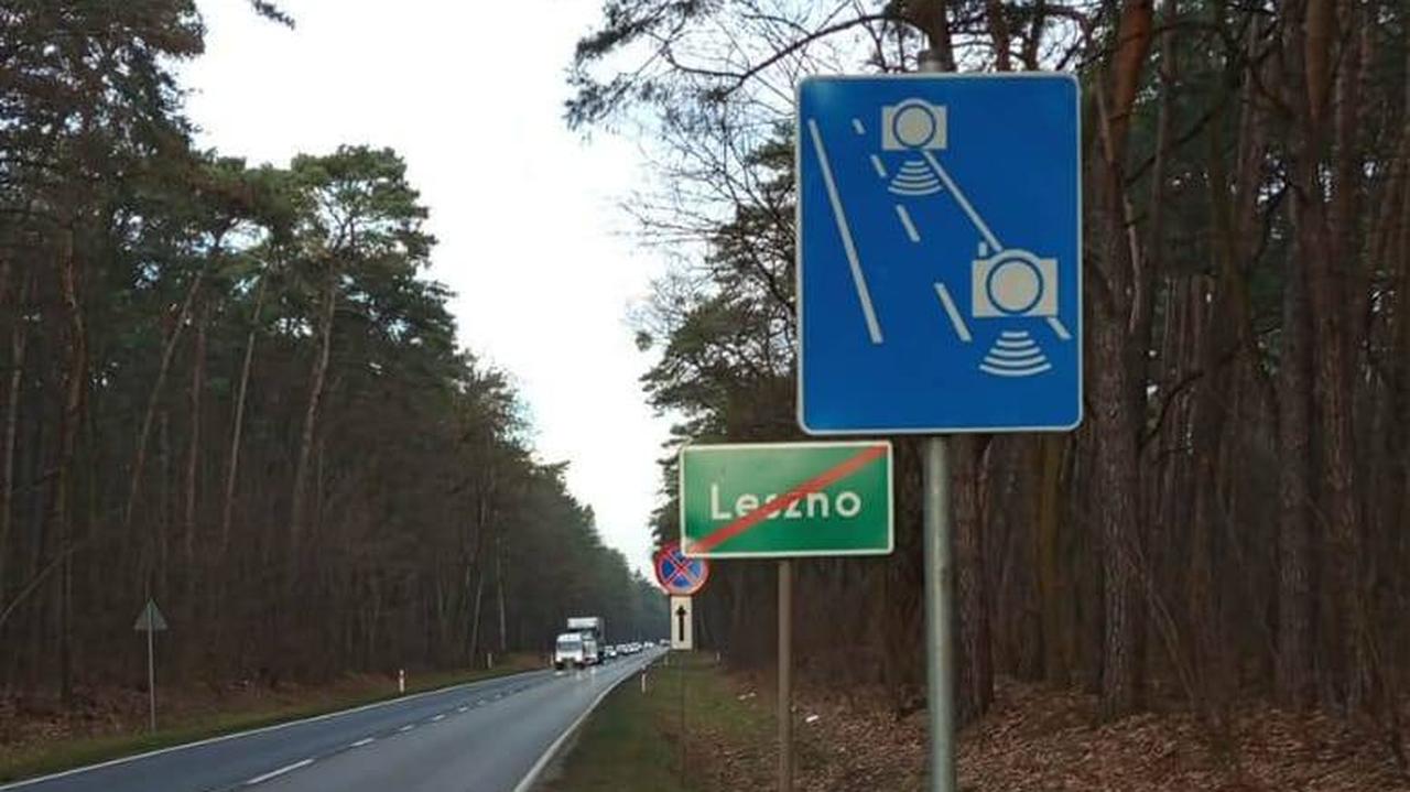 Odcinkowy pomiar prędkości na 