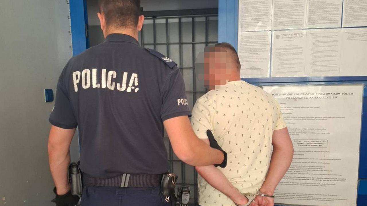 Chcieli go zatrzymać do kontroli. Nagle zmienił kierunek jazdy, miał sporo na sumieniu