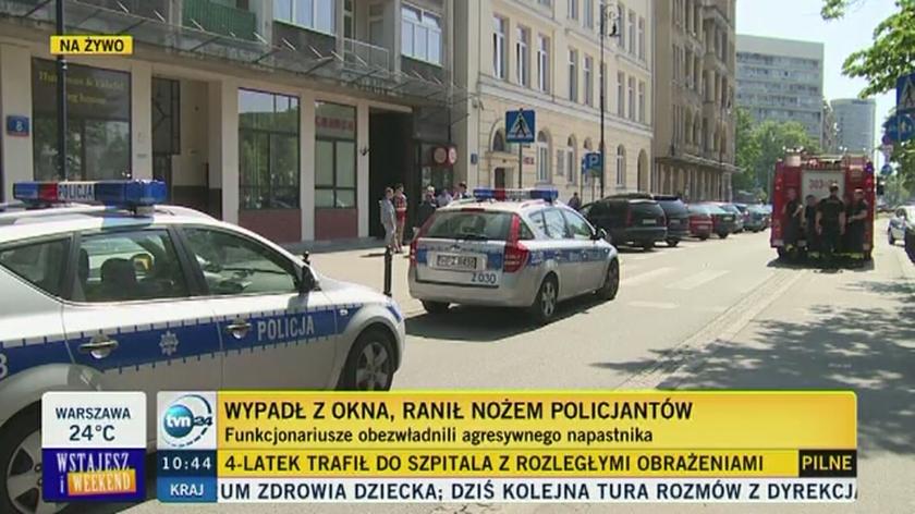Akcja policji przy Noakowskiego