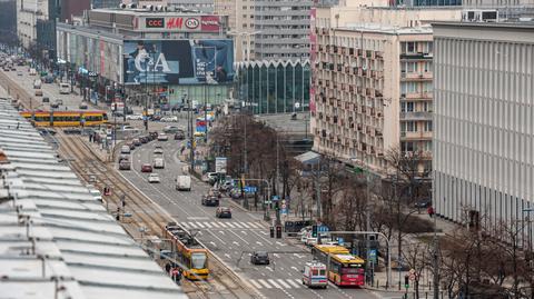 W 2021 roku ruszy budowa ścieżki rowerowej na Marszałkowskiej (wideo arichiwalne)