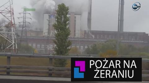 Pożar w elektrociepłowni