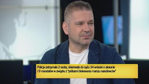 Rozmowa z byłym rzecznikiem policji