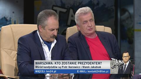 Marek Jakubiak i Piotr Ikonowicz w "Tak jest"