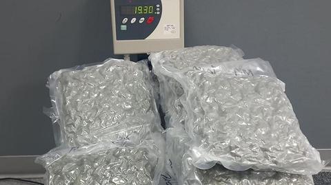 Prawie 20 kg marihuany w walizce Malezyjczyka