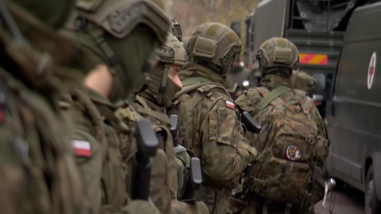 Ćwiczenia służb. Scenariusz: dywersanci przebrani za kurierów wypuścili drona