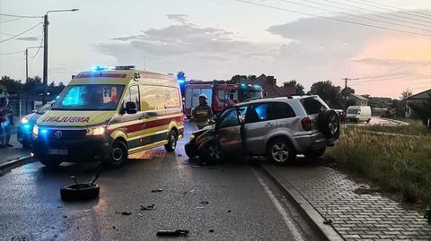 Wypadek w Głuszynie