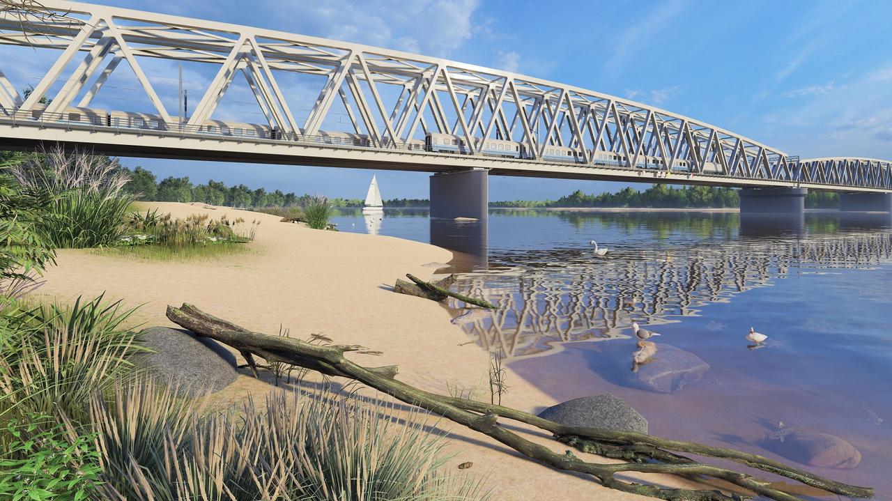 Zbudują nowy most przez Wisłę. Będzie miał kładką dla pieszych i rowerzystów