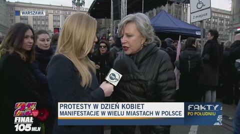 Manifestacja na pl