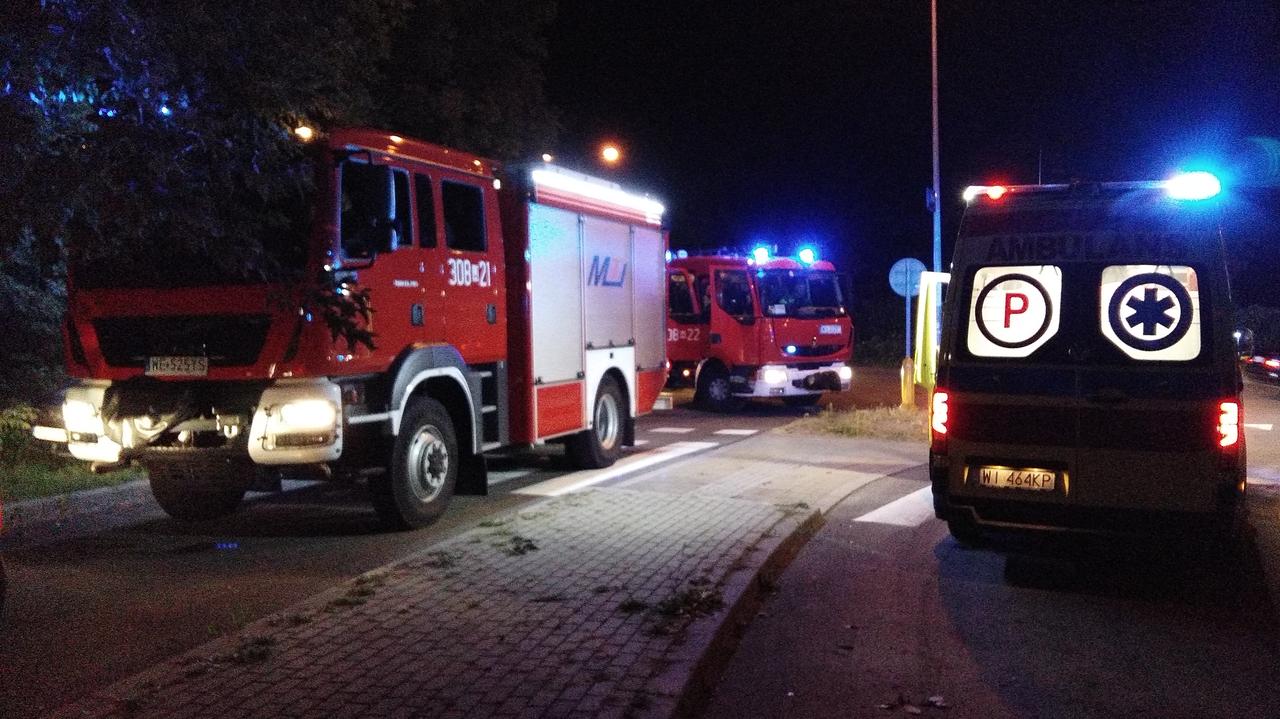 Zderzyli się z łosiem. Kierowca nie żyje, trzy nastolatki trafiły do szpitala