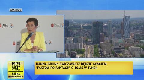 Hanna Gronkiewicz-Waltz o "małej ustawie reprywatyzacyjnej"