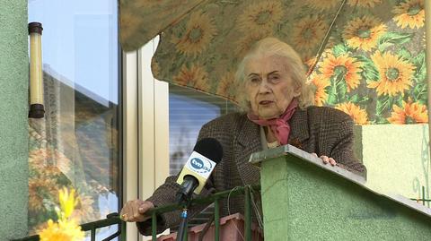 97-latka zamieniła balkon w bieżnię