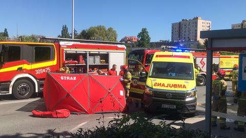 Policja o okolicznościach tragicznego wypadku przy ulicy Woronicza