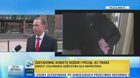 Sprawę ataku komentuje prokurator Artur Orłowski