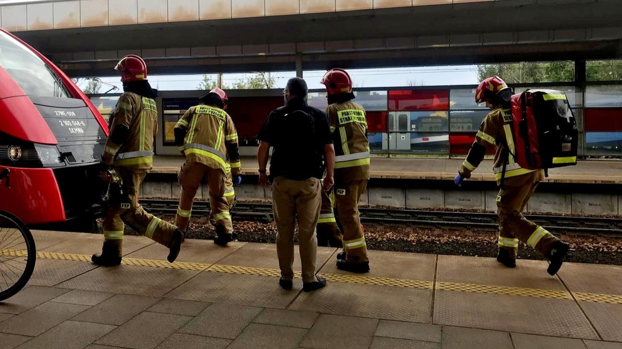 Warszawa. Wypadek na stacji Warszawa Stadion, 24 lipca 2024 r. | TVN ...