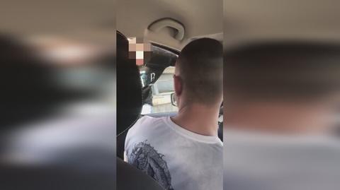 Atak na kierowcę Ubera
