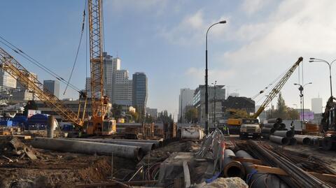 Tak powstaje stacja metra - fot