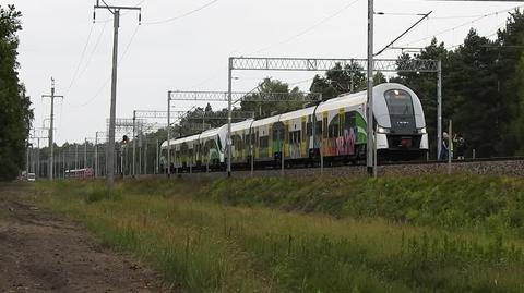 Pociąg śmiertelnie potrącił człowieka pod Legionowem 