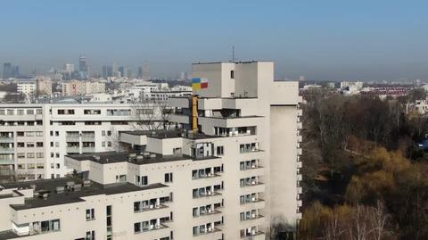 Kompleks budynków przy Sobieskiego 100 (wideo z 2 marca 2022)
