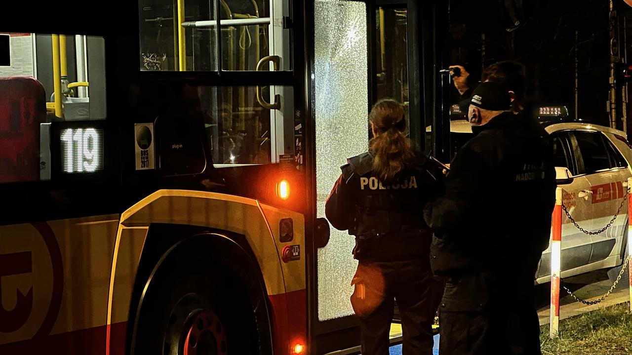 "Oddał trzy strzały w kierunku autobusu". Policja zatrzymała podejrzanego