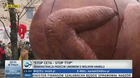 Protesty przeciw CETA i TTIP