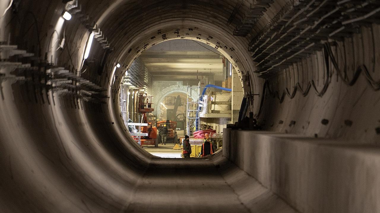 Najnowsze zdjęcia z budowy ostatniego odcinka metra