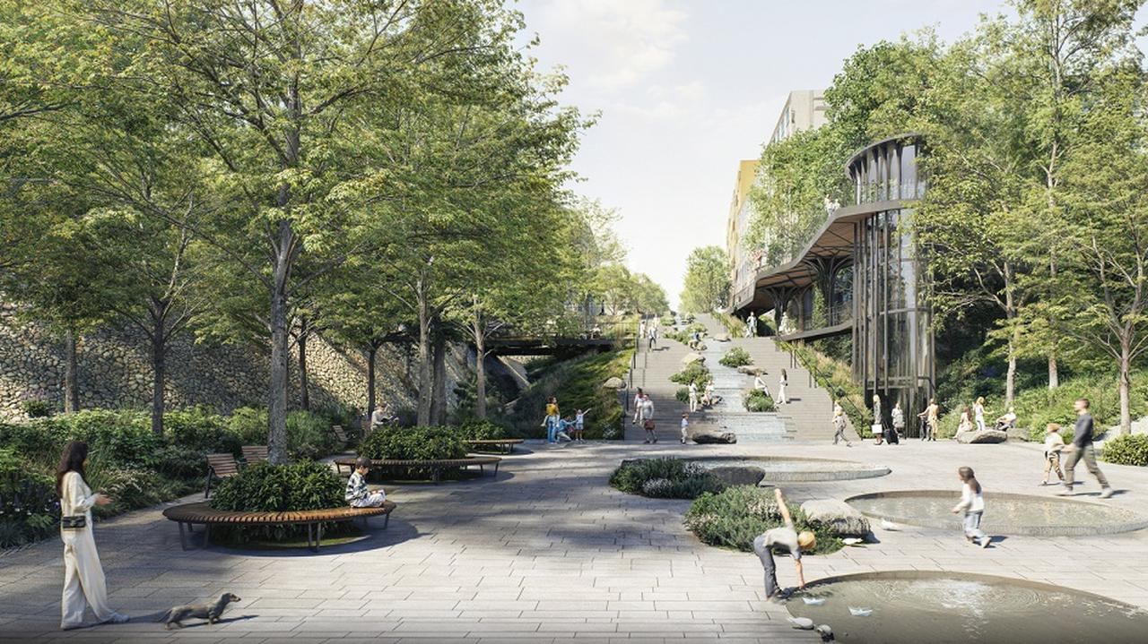 Szerokie schody, winda i taras widokowy. Tak ma wyglądać "przedłużenie" kładki nad Wisłą